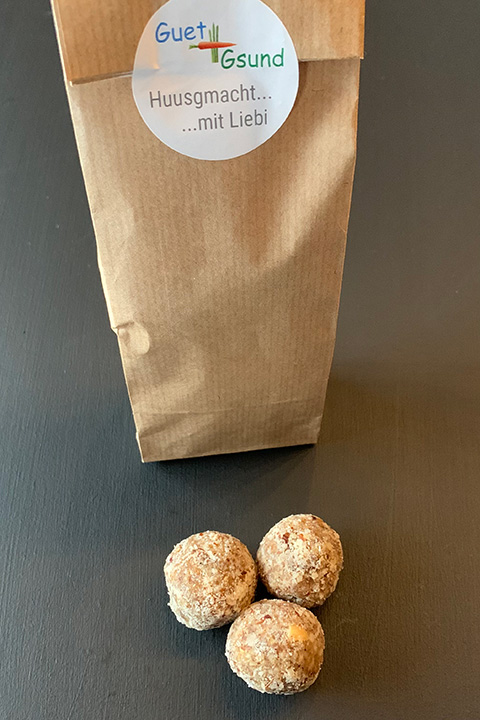 Erdnuss Energie Kugeln