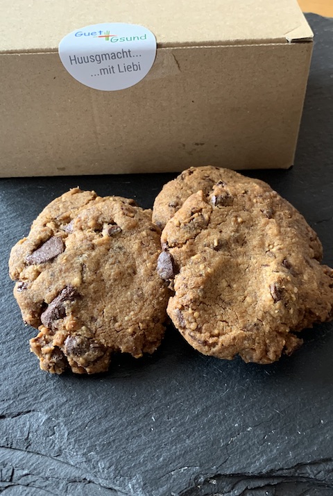 UrDinkel Schoggi Nuss Guetzli